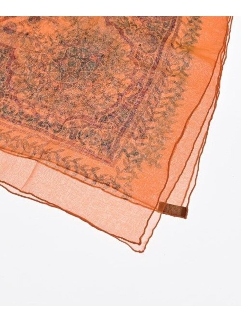 Hermes Bandana Scarf Orange - Picture 2 of 7